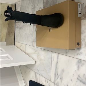 UGG Bailey Bow Tall II Suede Water Resistant Boots